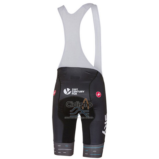 Sky Ropa Ciclismo Culotte Corto 2017 Mangas Cortas Profundo Negro